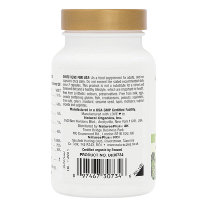 Natures Plus Source Of Life Garden Organic Vitamin B-12 1000mcg 60 Capsules