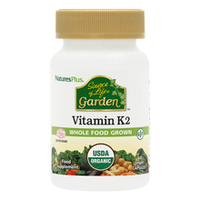 Natures Plus Source Of Life Garden Organic Vitamin K2 120mcg 60 Capsules