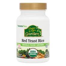 Natures Plus Source Of Life Garden Organic Red Yeast Rice 600mg 60 Capsules