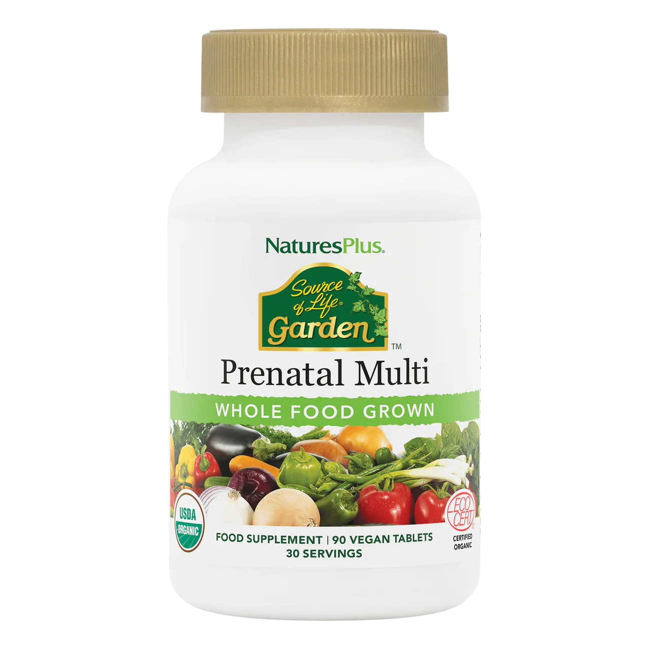 Natures Plus Source Of Life Garden Organic Prenatal 90 Tablets