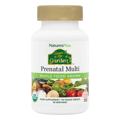 Natures Plus Source Of Life Garden Organic Prenatal 90 Tablets