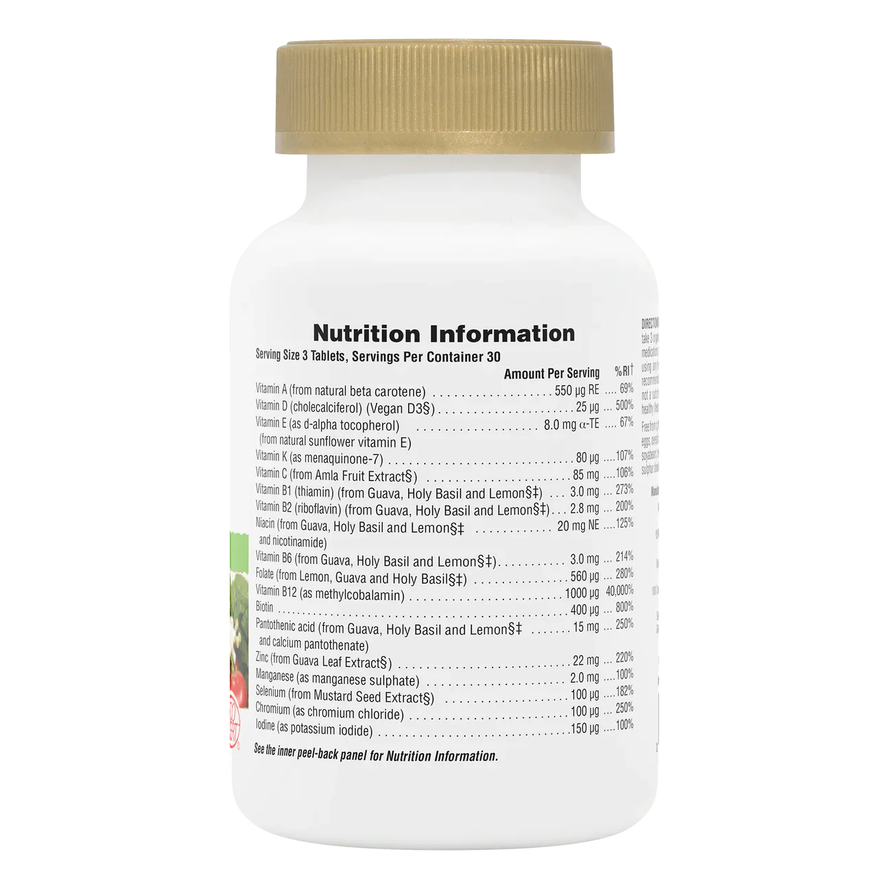 Natures Plus Source Of Life Garden Organic Mens Multi 90 Tablets