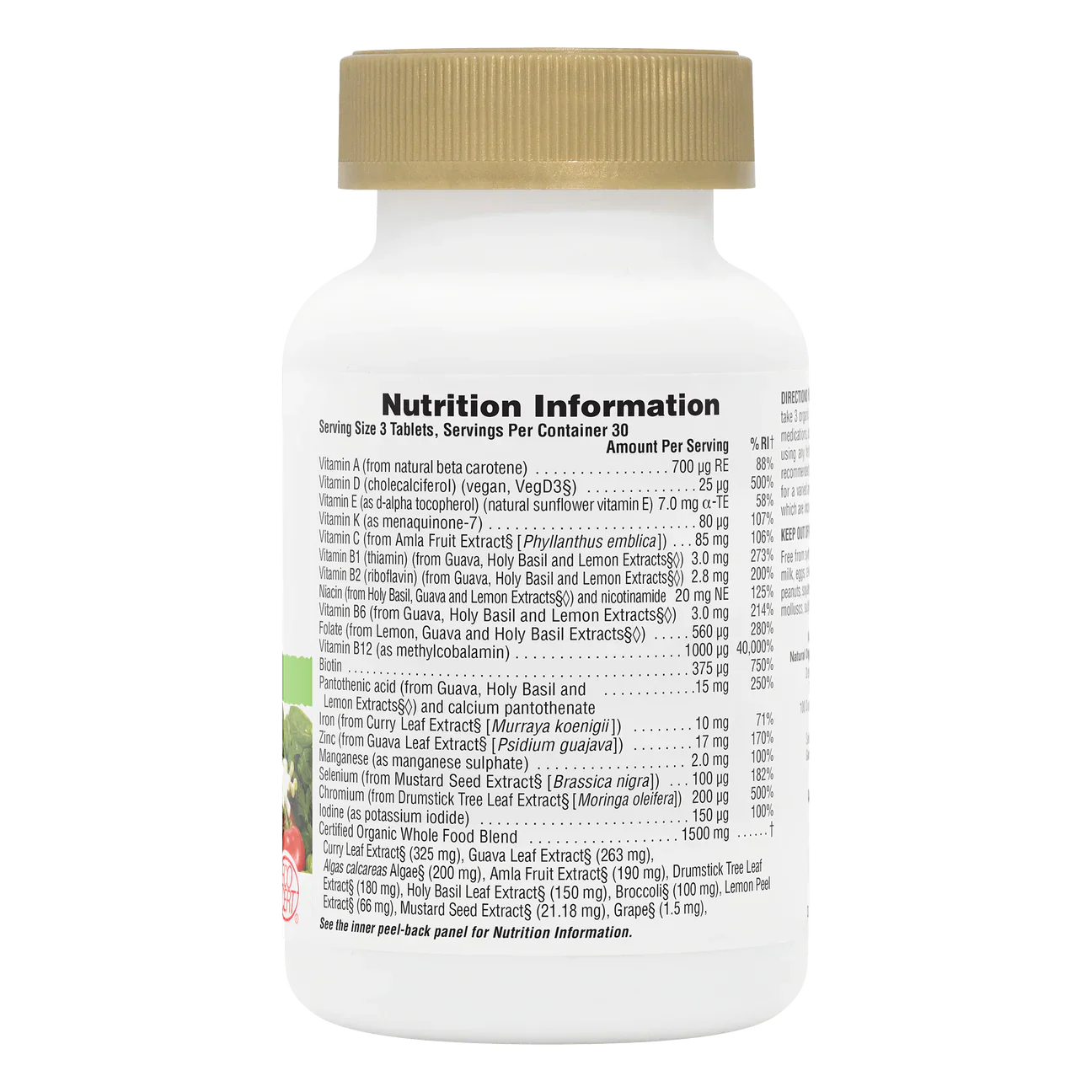 Natures Plus Source Of Life Garden Organic Womens Multi 90 Tablets
