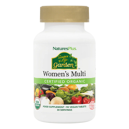 Natures Plus Source Of Life Garden Organic Womens Multi 90 Tablets