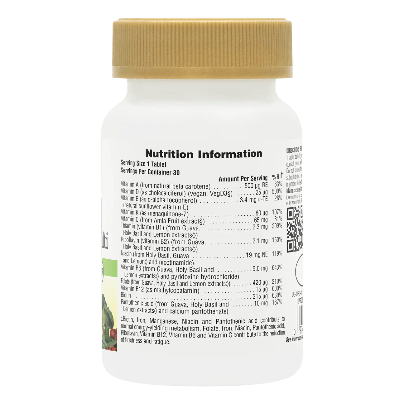 Natures Plus Source Of Life Garden Organic Womens Daily 30 Tablets