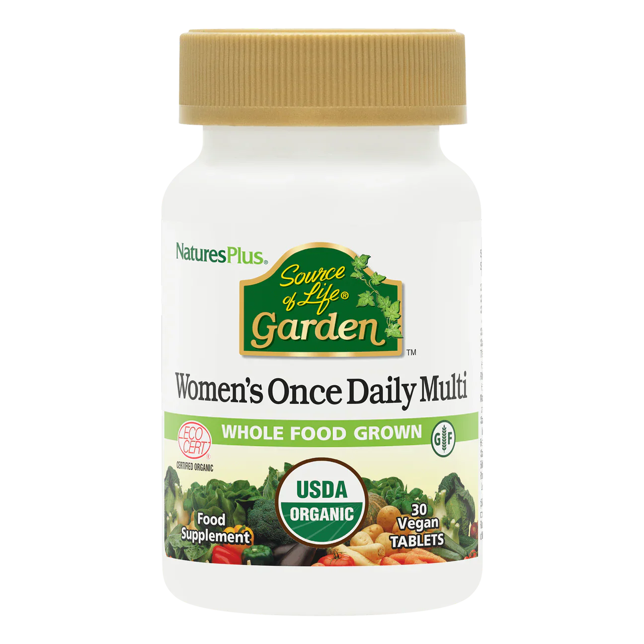 Natures Plus Source Of Life Garden Organic Womens Daily 30 Tablets