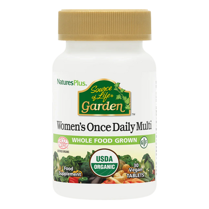Natures Plus Source Of Life Garden Organic Womens Daily 30 Tablets