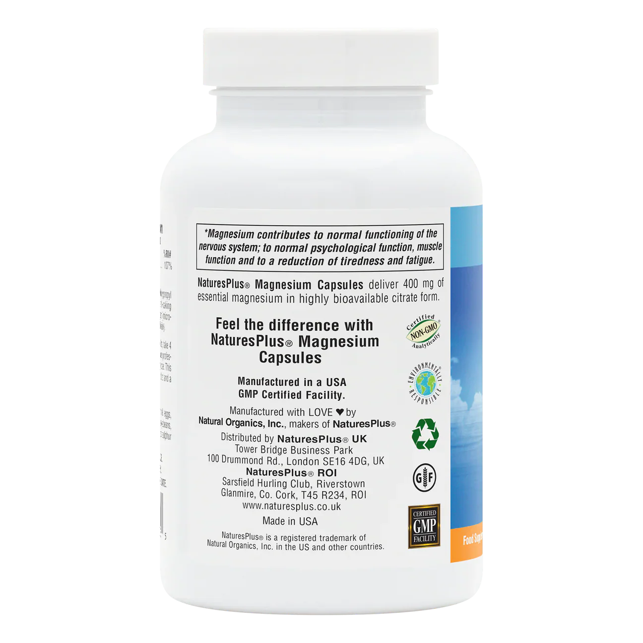 Natures Plus Magnesium 120 Capsules
