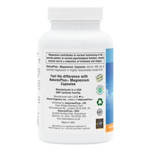 Natures Plus Magnesium 120 Capsules