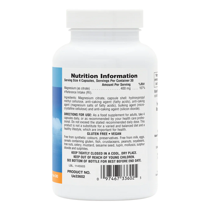 Natures Plus Magnesium 120 Capsules