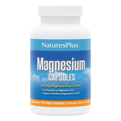 Natures Plus Magnesium 120 Capsules