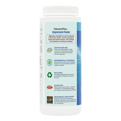Natures Plus Orange Magnesium Powder 504g