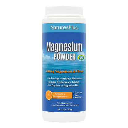 Natures Plus Orange Magnesium Powder 504g
