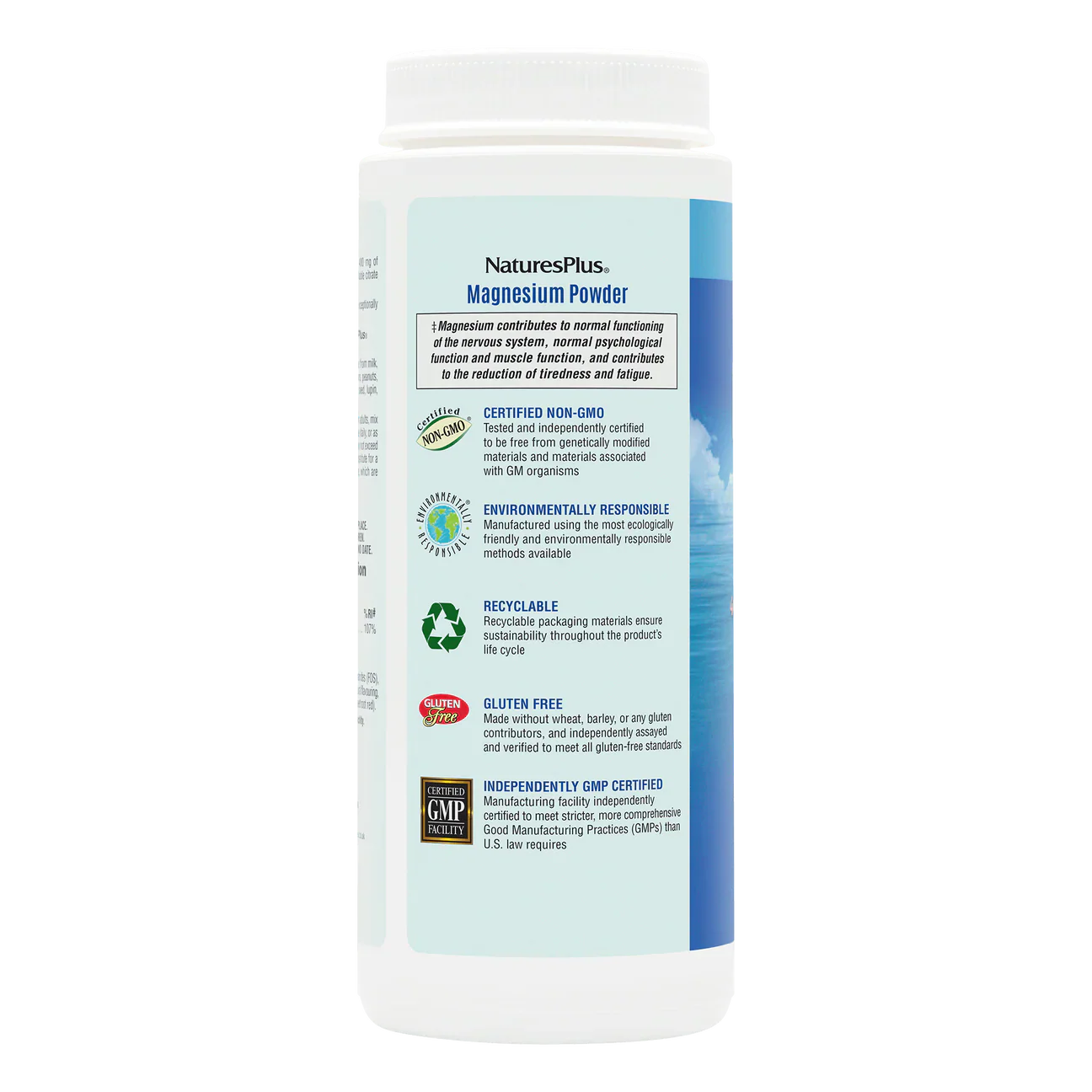 Natures Plus Pink Lemonade Magnesium Powder 408g