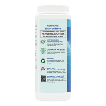 Natures Plus Pink Lemonade Magnesium Powder 408g