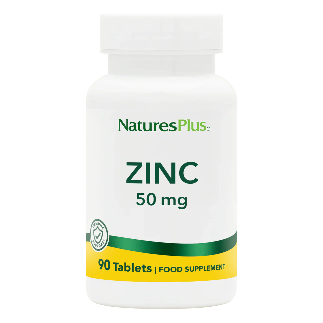 Natures Plus Zinc 50mg 90 Tablets