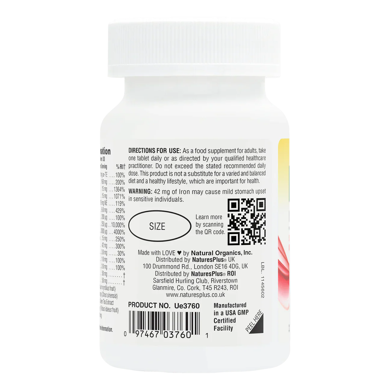 Natures Plus Hemaplex 30 Tablets