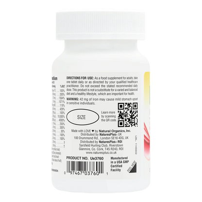Natures Plus Hemaplex 30 Tablets