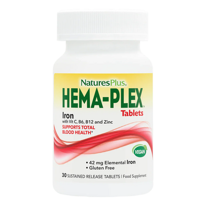 Natures Plus Hemaplex 30 Tablets