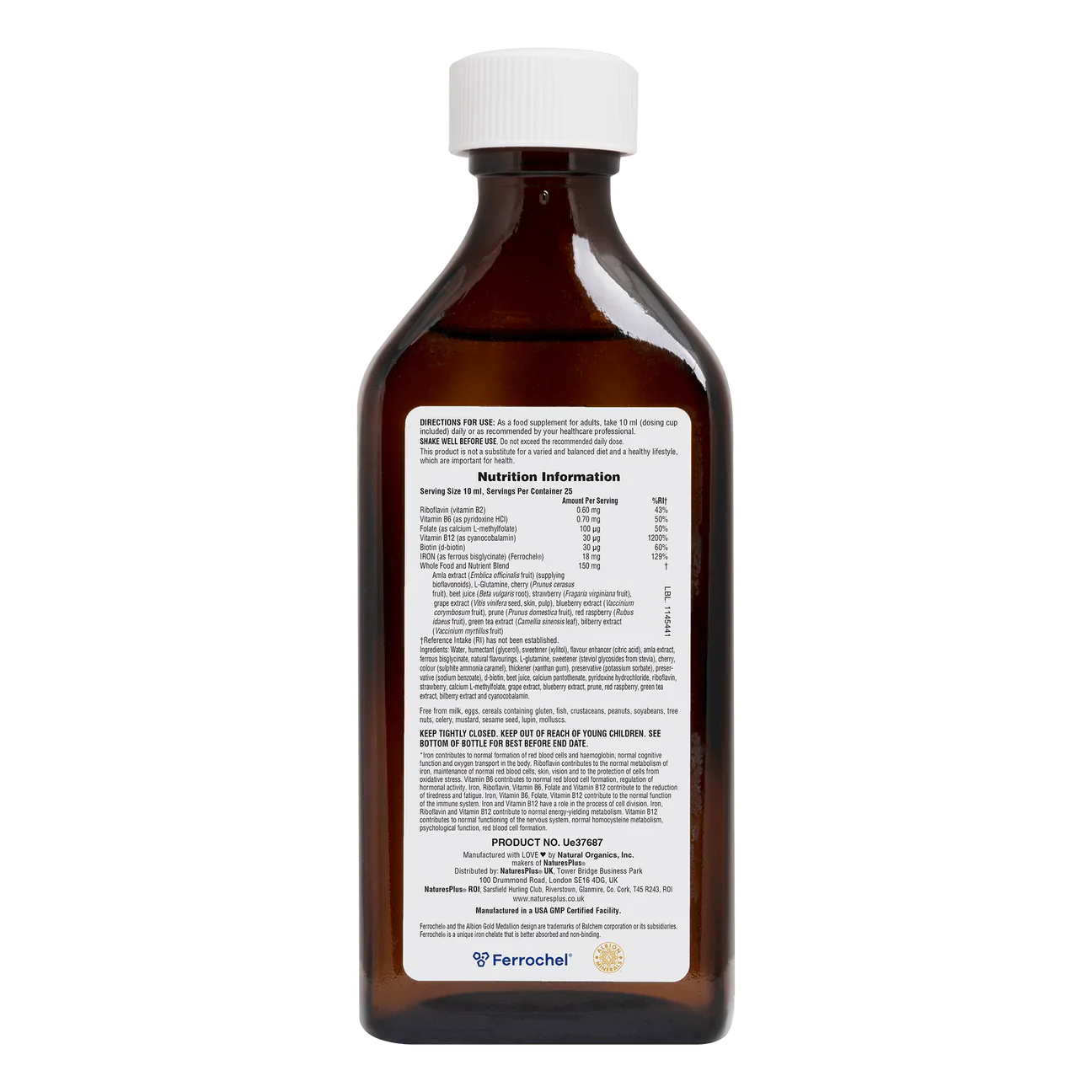 Natures Plus Hemaplex Liquid 250 Ml