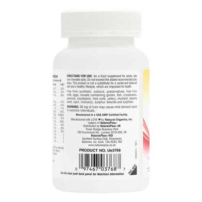 Natures Plus Hemaplex 60 Chewables