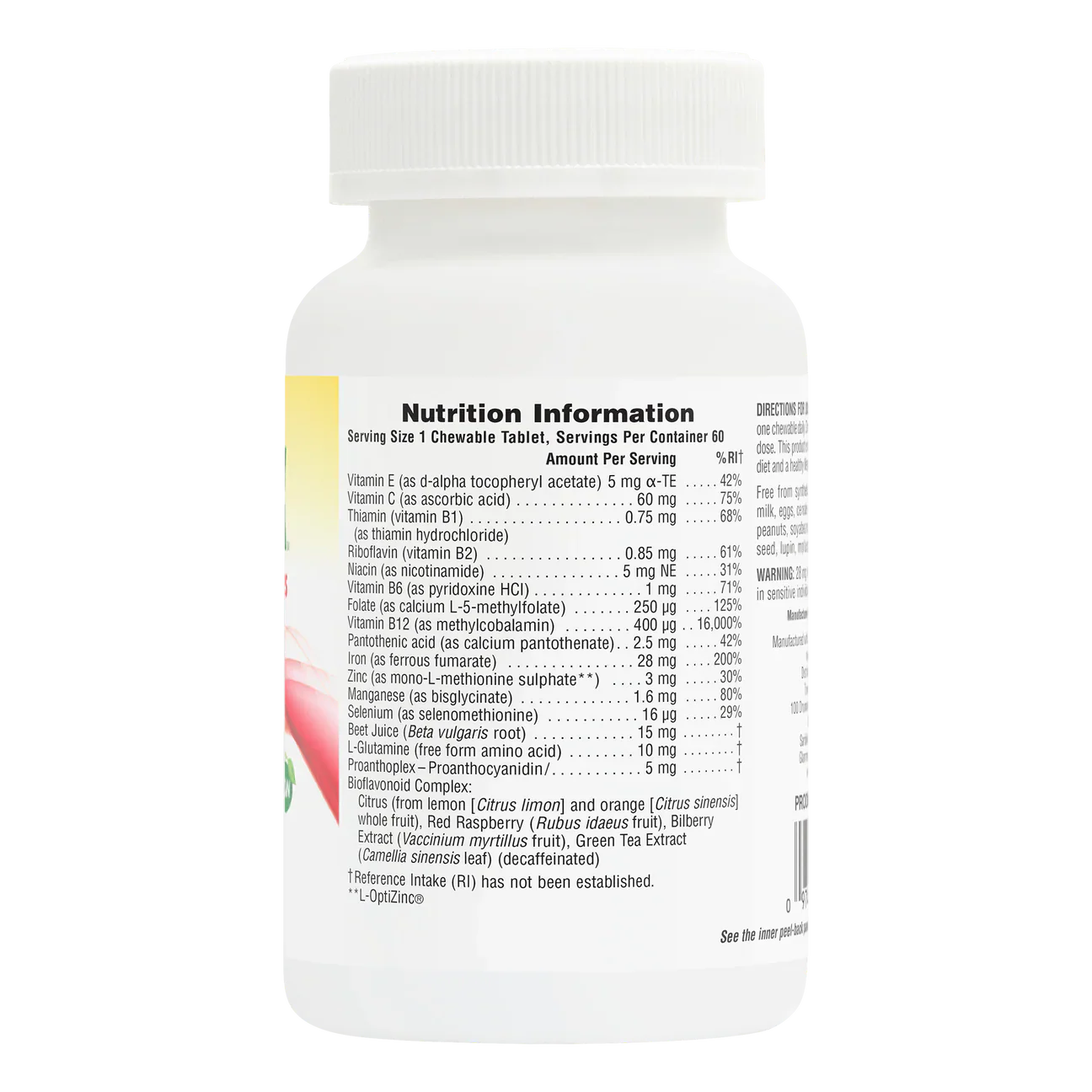 Natures Plus Hemaplex 60 Chewables
