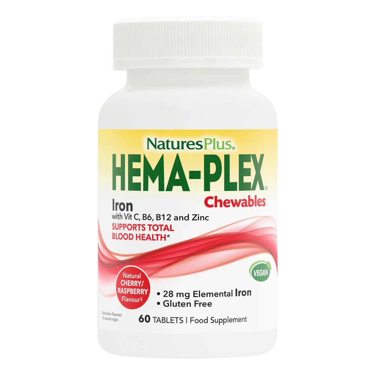 Natures Plus Hemaplex 60 Chewables