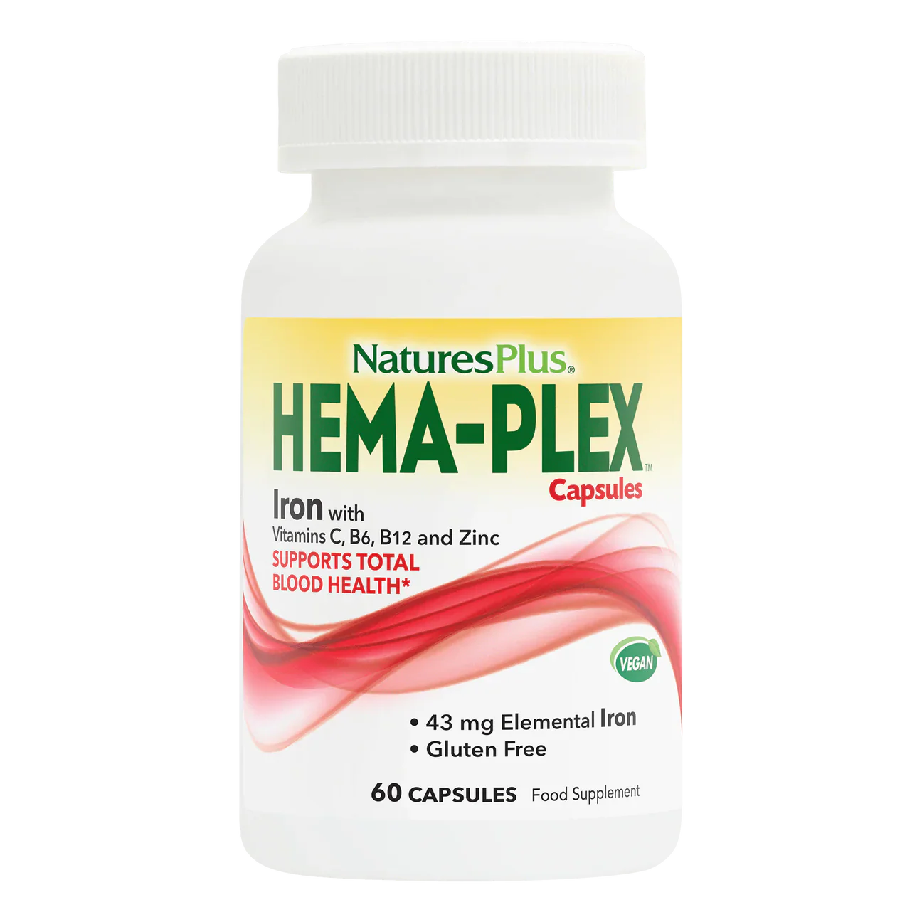 Natures Plus Hemaplex 60 Capsules