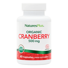 Natures Plus Cranberry 500mg Organic 60 Capsules