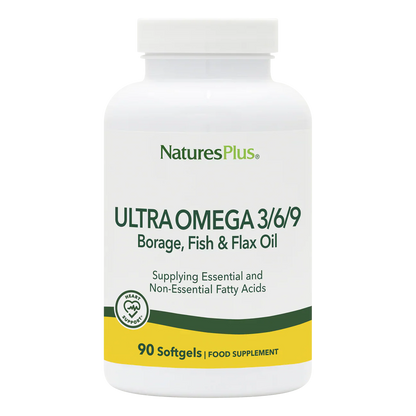 Natures Plus Ultra Omega 3/6/9 1200mg 90 Softgels