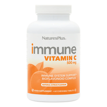 Natures Plus Immune Vitaminamin C 500mg 60 Chewables