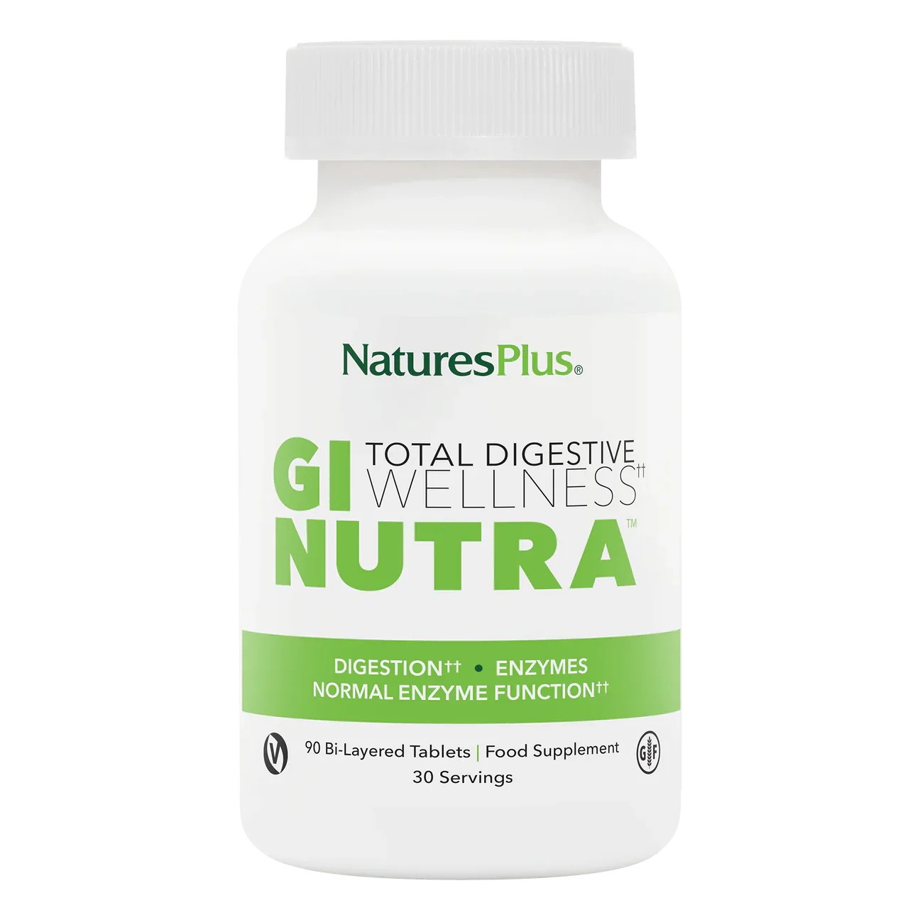 Natures Plus Gi Natural Bi-Layer 90 Tablets