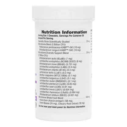 Natures Plus Gi Nutra Pro-Bio Kids Bilayer 30 Chew