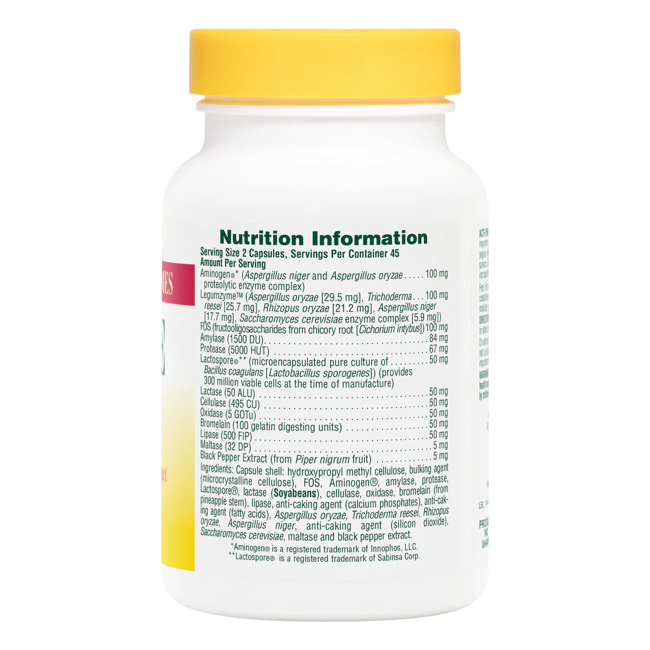 Natures Plus Acti-Zyme 90 Capsules