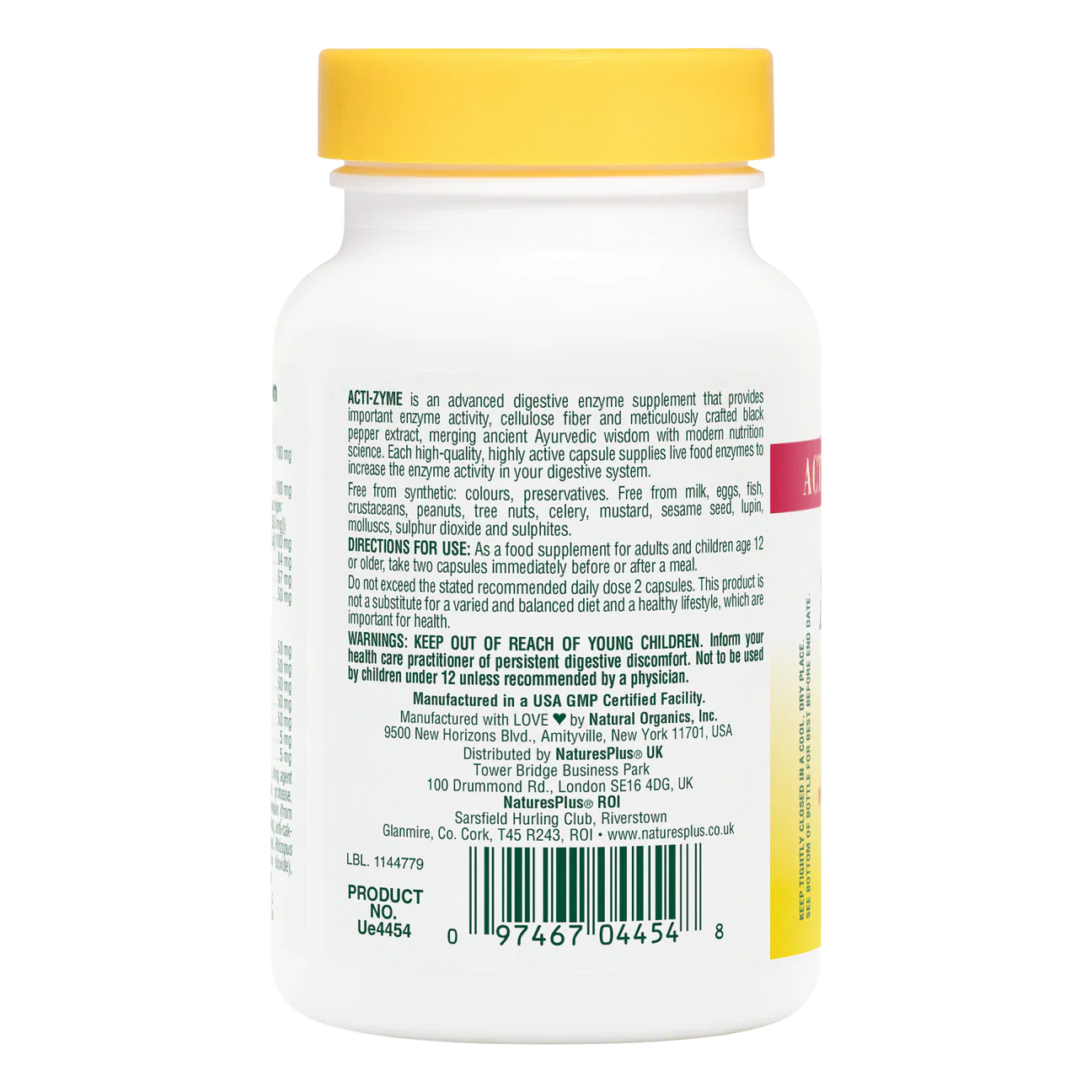 Natures Plus Acti-Zyme 90 Capsules