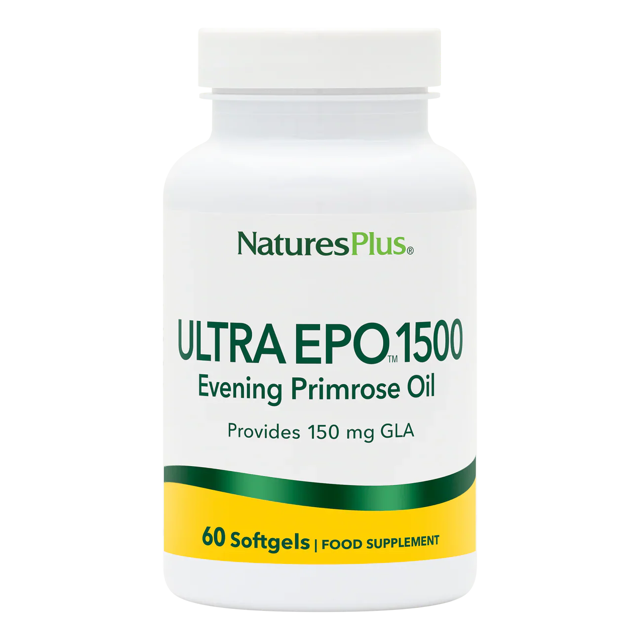 Natures Plus Ultra E.P.O. 1,500mg 60 Softgels