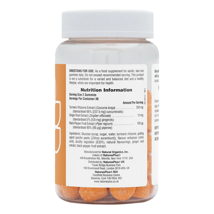 Natures Plus Turmeric 60 Gummies