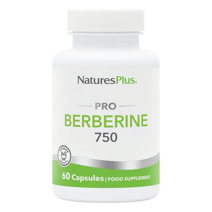 Natures Plus Berberine 750mg 60 Capsules