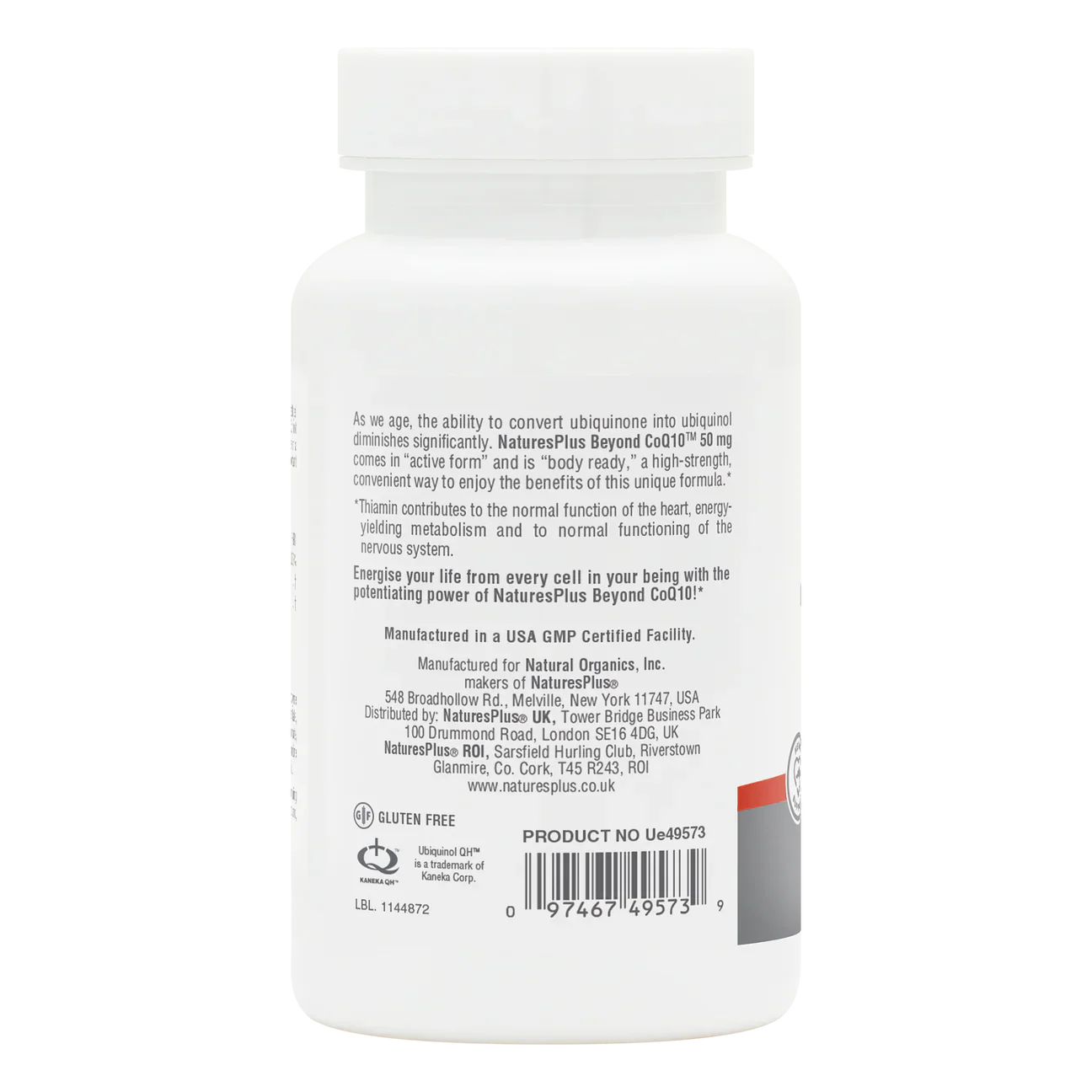 Natures Plus Beyond CoQ10 50mg Ubiquinol