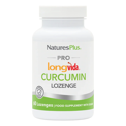 Natures Plus Curcumin 500mg 60 Lozenges