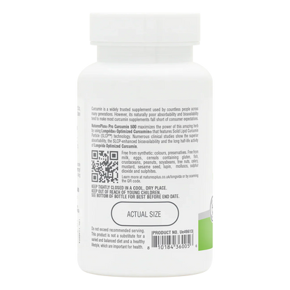Natures Plus Curcumin 500mg
