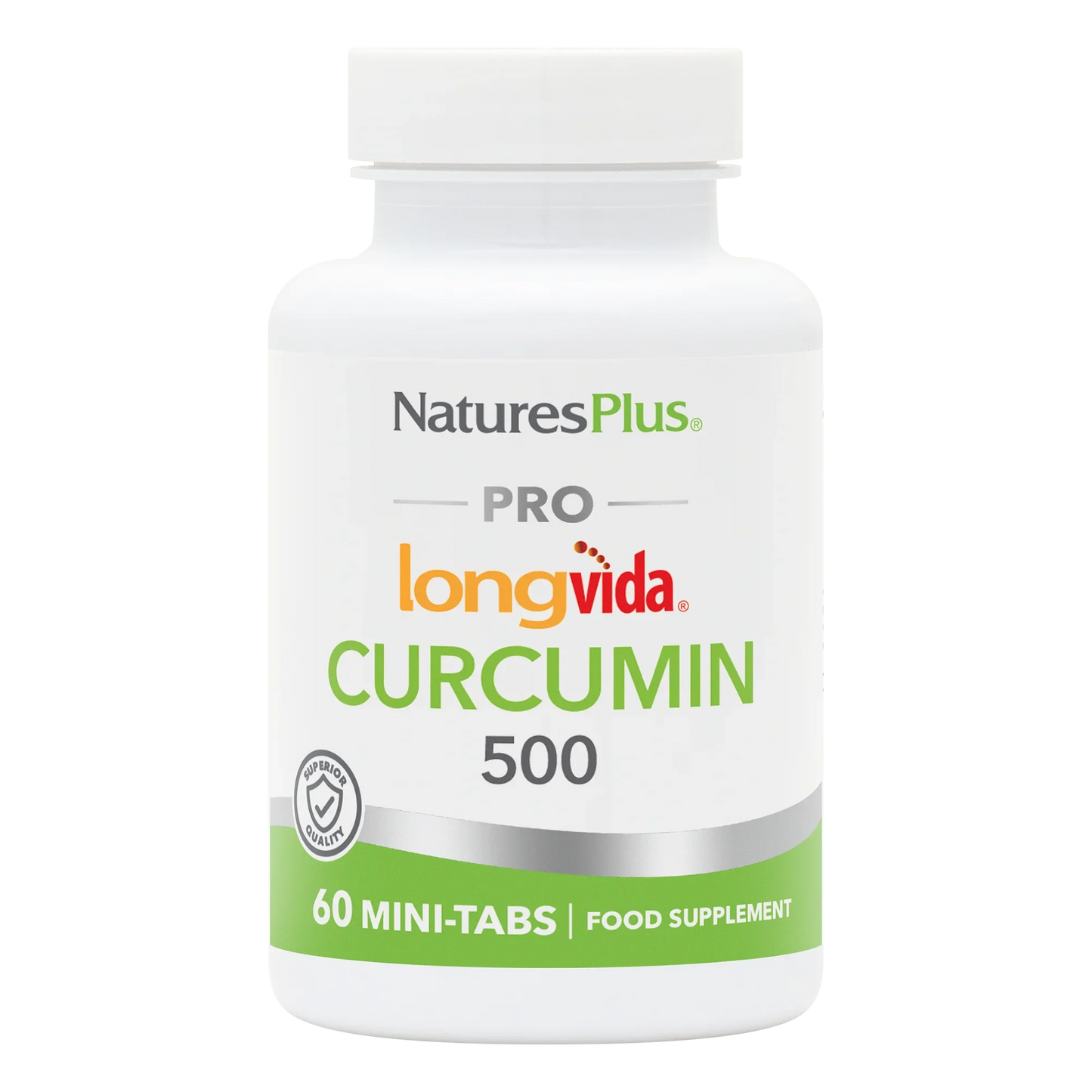 Natures Plus Curcumin 500mg  60 Mini-Tablets