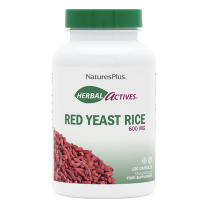 Natures Plus Herbal Actives Red Yeast Rice 600mg