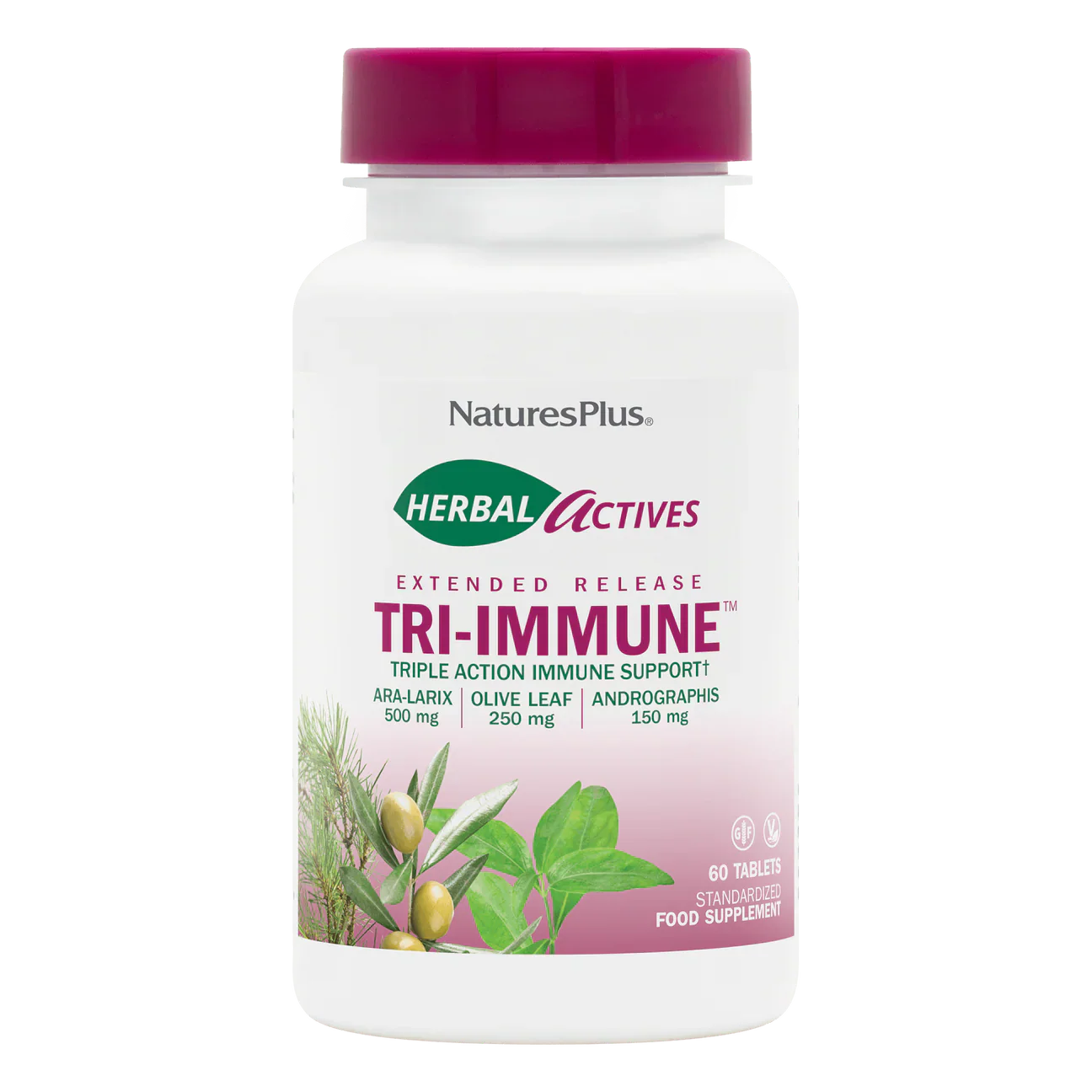 Natures Plus Tri-Immune Extended Release 60 Tablets