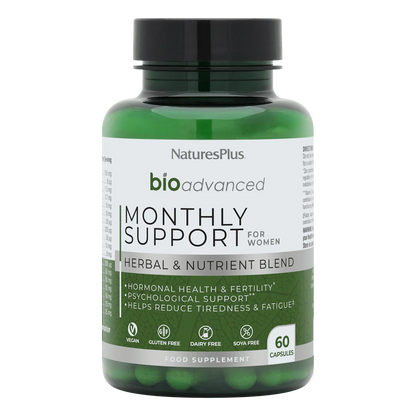 Natures Plus Bioadvanced Monthly Support Women 60 Capsules