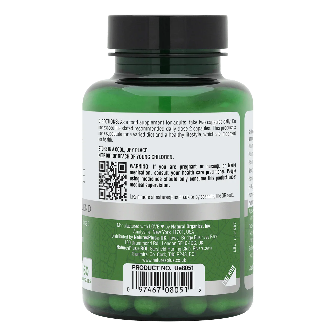 Natures Plus Bioadvanced Menopause Support 60 Capsuless