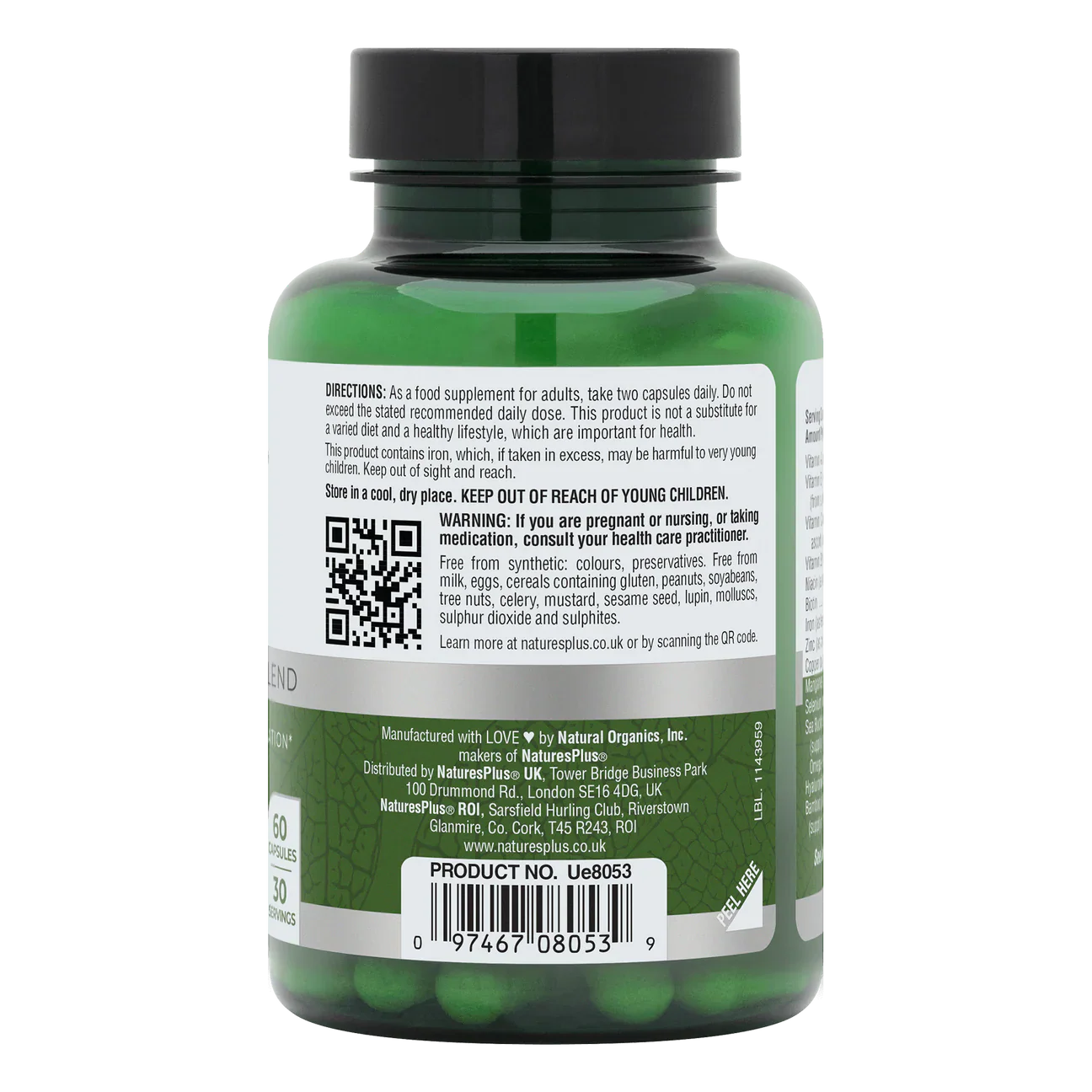 Natures Plus Bioadvanced Hair Skin Nails 60 Capsuless
