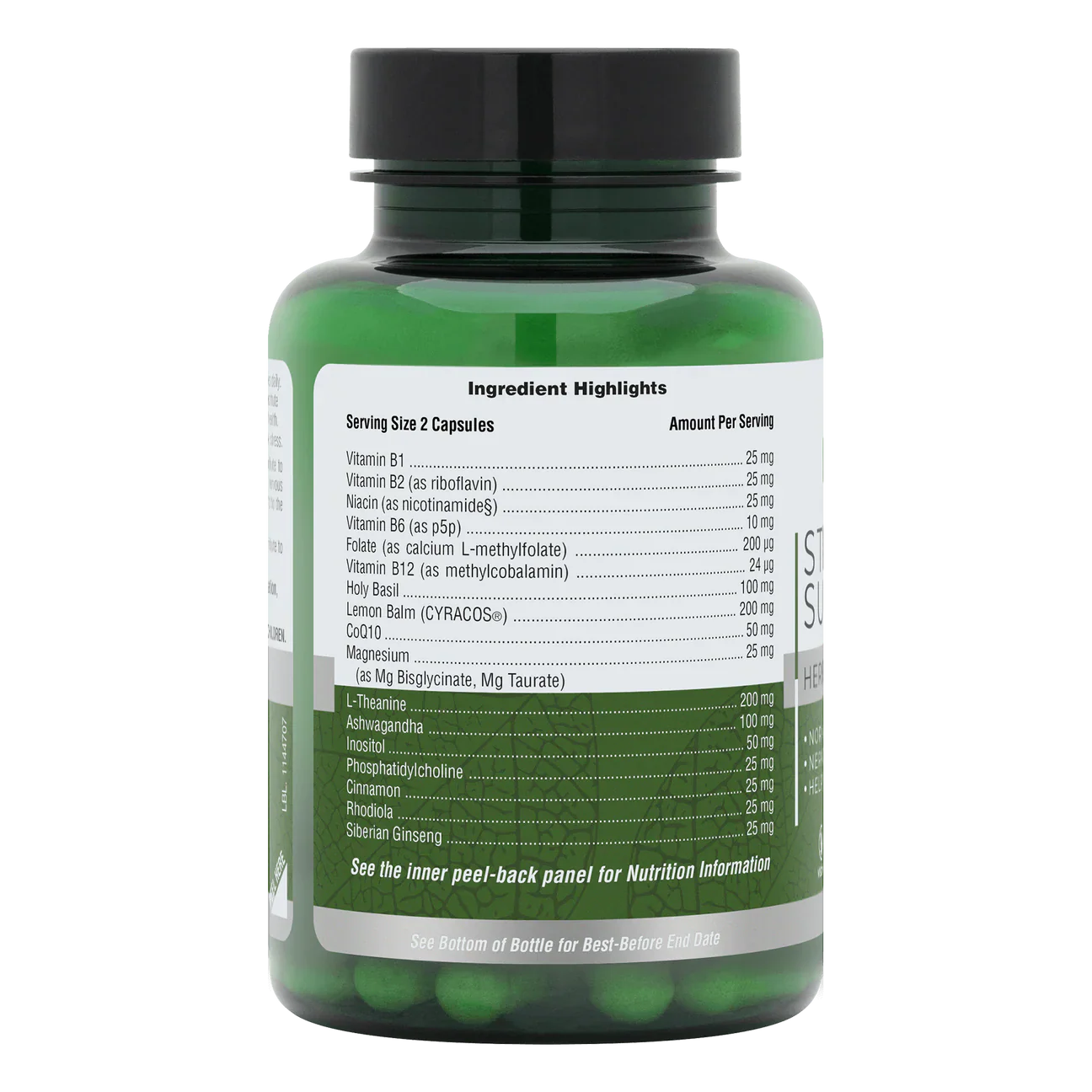Natures Plus Bioadvanced Stress Support 60 Capsuless