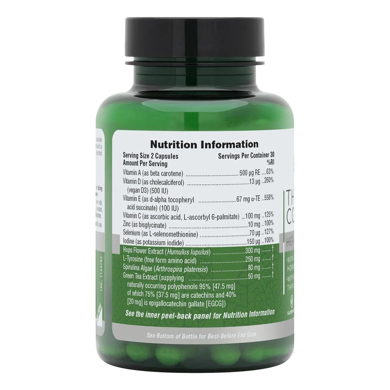 Natures Plus Bioadvanced Thyroid Complex  60 Capsuless