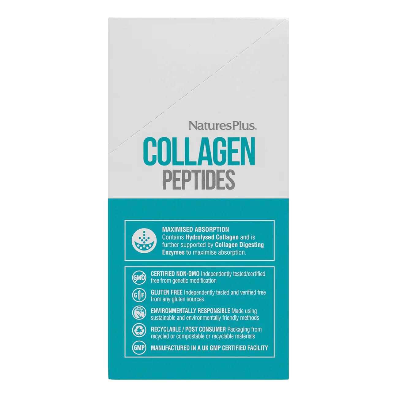 Natures Plus Collagen Powder Stick 20 Pack